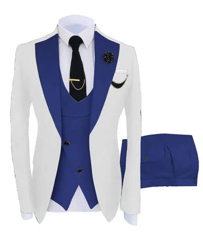 3 Pièces Manteau Homme Affaires Formel Slim Fit Costume Pour Homme Ensemble Fête Gilet Pantalon Mariage Blazer Vert Homme Terno Masculino
