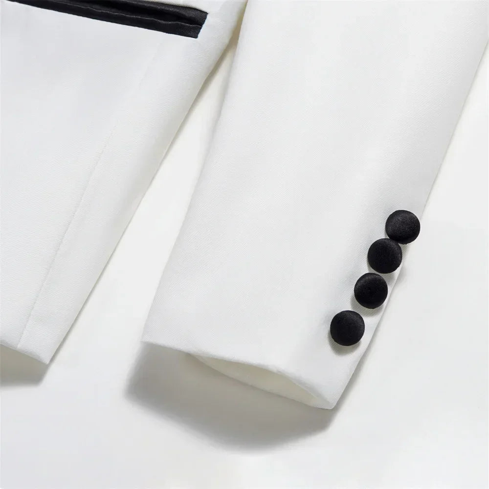 Homecoming Suit for Boys Wedding Guest Kids Formal Tuxedo 5 Pieces Complete Size 3-14T SHIP TODAY Communion Ring Bearer Suits