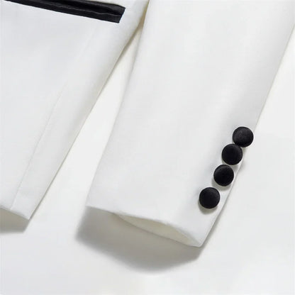 Homecoming Suit for Boys Wedding Guest Kids Formal Tuxedo 5 Pieces Complete Size 3-14T SHIP TODAY Communion Ring Bearer Suits