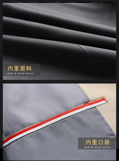 Blazer Outdoor Men's Casual, Fashionable, Trendy, Sporty Solid Color, Slimming British Style Business Gentleman Wedding Blazer