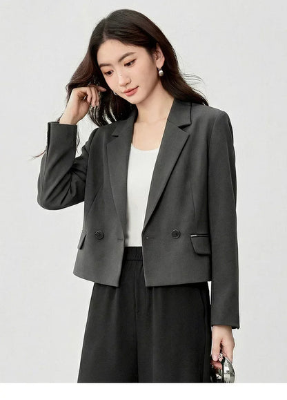 Women's Work Wear Blazer Commuter Suit Jacket 2026 Spring Office Lady Fashion Elegant Female Outfits 161XC6457X