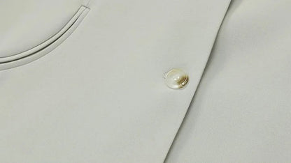 Women's 2025 New Korean Petite Niche Design Solid Slim Fit Blazer High Quality Slimming Minimalist Work Spring Autumn