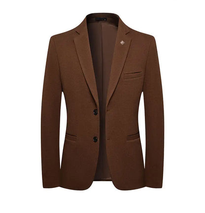 Blazer's New Men's Fashion Outdoor Travel Solid Color, Youthful Wedding, Hosting, Campus Slimming, Casual Korean Version Blazer