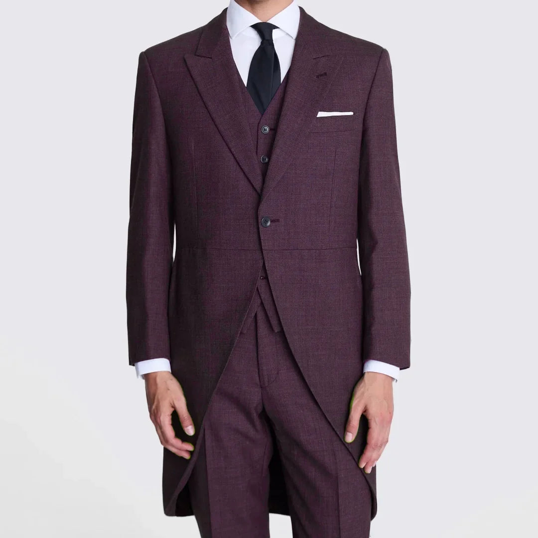Men Suit 3 Piece Dark Gray With Lapel Single Button Business Casual For Wedding Banquet Work Tuxedo Jacket Vest With Pants