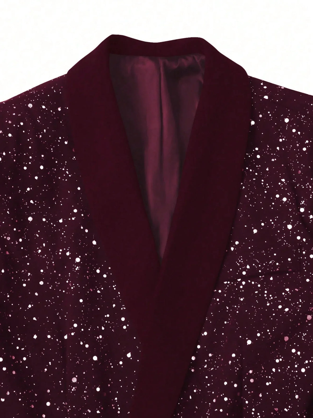 High-quality Fashionable Banquet Party Men's Clothing - European-style Shiny Banquet Stylish Men's Suit Sets