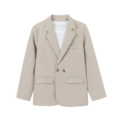 Spring/Summer New Men's Suit Business Casual Simple Men's Suit Jacket Soft and Breathable Anti-Wrinkle Men's Shirt