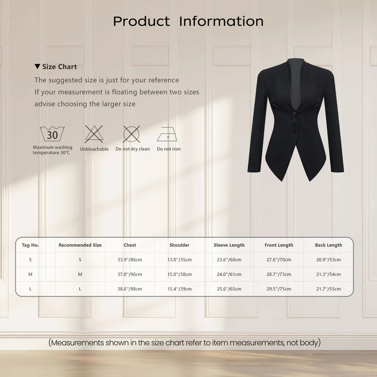 Women Korean Fashion Suits Jacket Button-down Solid Color Blazer Coats Padded Shoulder Pointed Hem Blazers Office Lady Outerwear