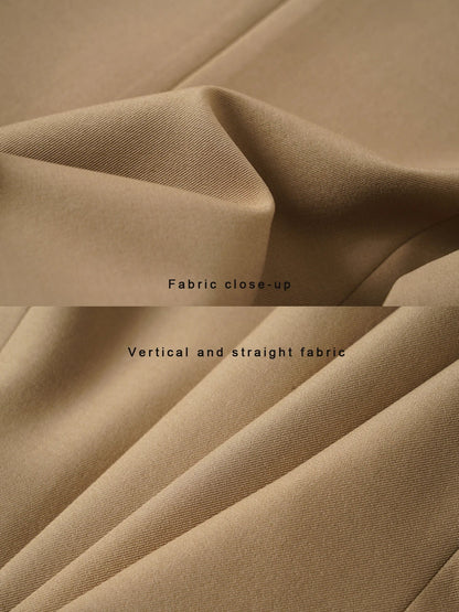 Short V-Neck Suit Vest for Women, Spring and Autumn Slant-Buttoned Top, Perfect for Office Wear and Versatile Vest