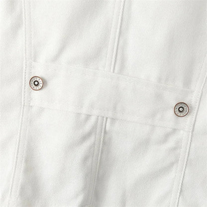 Women's Denim Vest 2025 New Ladies White Jean Jacket Fashion Waistcoat Summer Vest Coat Outwear S-5XL