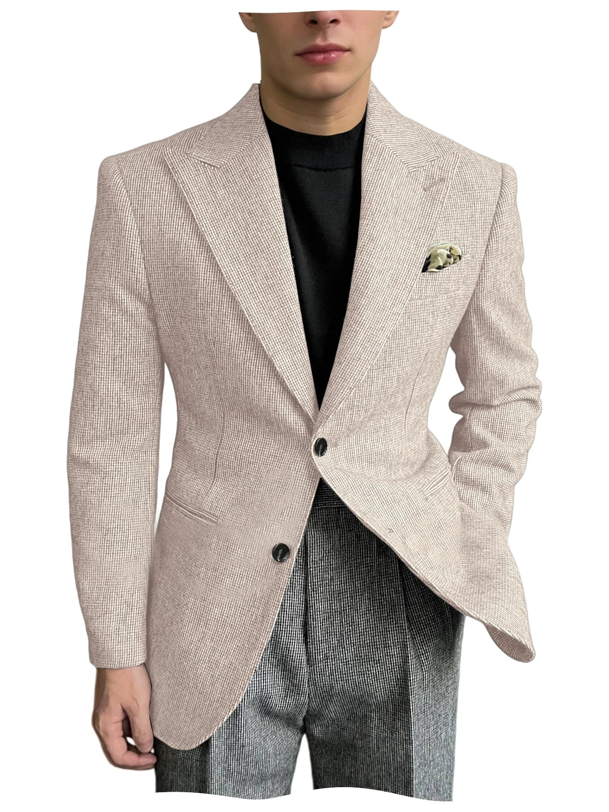 Men's Suit Jacket Formal Suit Blazer Single Breasted Slim Fit Business Banquet Work Wear Man wedding Coat jackets spring fall