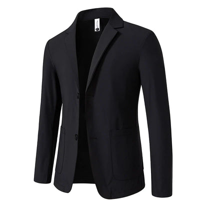 Sun Protection Lightweight Blazer - Fashionable Business Outdoor Travel Wedding Casual Korean Style Men's Lightweight Blazer