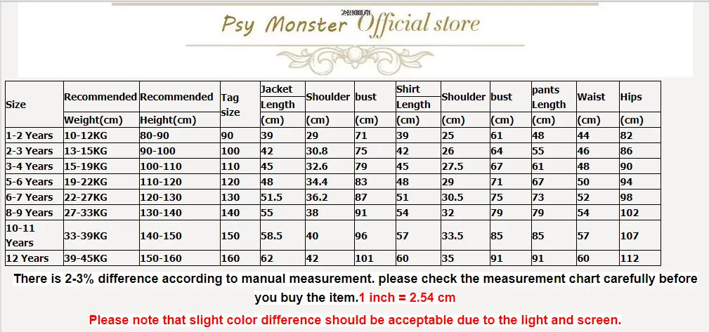 90-160 Kids New Chinese Tang Suit Hanfu Embroidery Suit Flower Boys Host Recitation Performance Costume