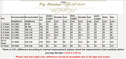 90-160 Kids New Chinese Tang Suit Hanfu Embroidery Suit Flower Boys Host Recitation Performance Costume