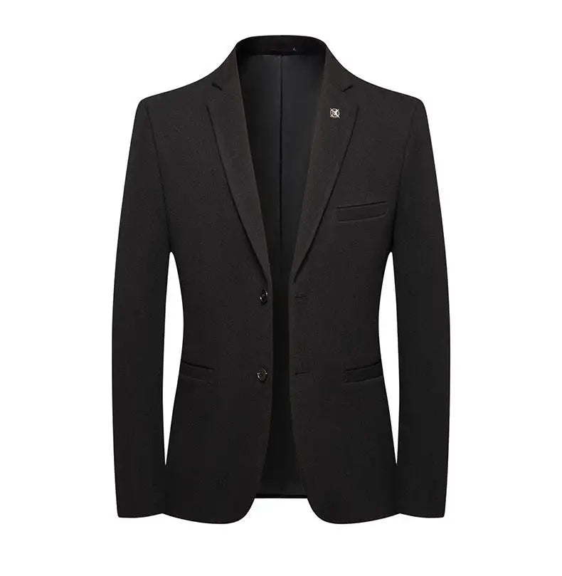 Blazer's New Men's Fashion Outdoor Travel Solid Color, Youthful Wedding, Hosting, Campus Slimming, Casual Korean Version Blazer