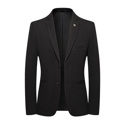 Blazer's New Men's Fashion Outdoor Travel Solid Color, Youthful Wedding, Hosting, Campus Slimming, Casual Korean Version Blazer