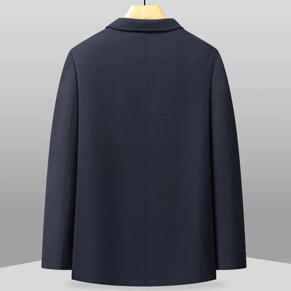 Seamless Adhesive Thin Style Blazer Fashionable Outdoor Travel, Camping, Wedding, Men's Slim-fit Casual Wear, Breathable Blazer