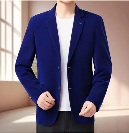 Blazer Men Fashionable Business Outdoor Travel Youth Campus Wedding Versatile Gentleman Host Slim-fit Casual Korean Style Blazer