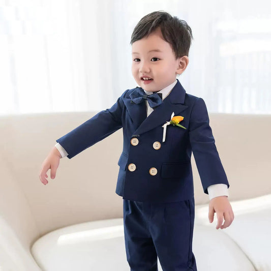 Boys Formal Suit Set – Kids Wedding Photography & Ceremony Outfit