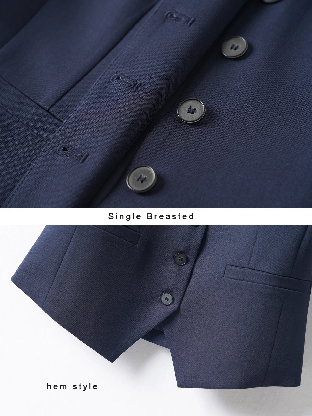 Single-Breasted Layered Suit Vest for Women Suitable for Spring and Autumn Can Be Worn as an Inner or Outer Layer Stylish Off