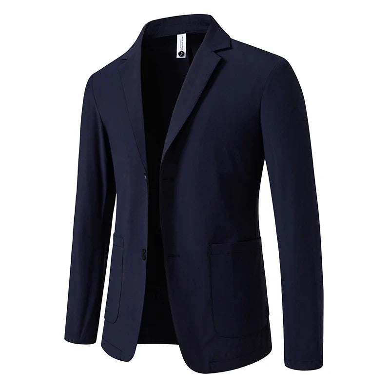 Sun Protection Lightweight Blazer - Fashionable Business Outdoor Travel Wedding Casual Korean Style Men's Lightweight Blazer