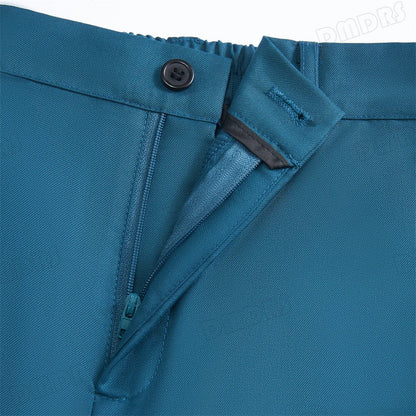 Boys 3-Piece Formal Suit Teal Single Button Kids Wedding Suit