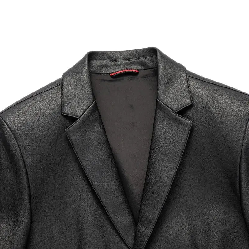 Men's Smart Casual Blazer – Single-Breasted Slim Fit Suit Jacket for Spring & Autumn