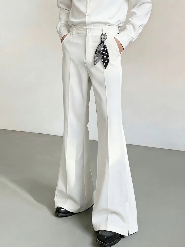 Business Men Work Suit Diamond Tassel Flower Collar Double Breasted Blazer Pants Three Piece Set Loose Fit Gown Dress Suit Sets