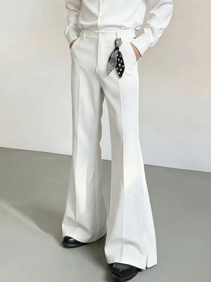 Business Men Work Suit Diamond Tassel Flower Collar Double Breasted Blazer Pants Three Piece Set Loose Fit Gown Dress Suit Sets