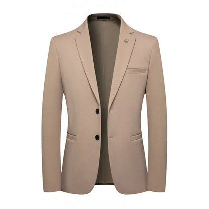 Blazer's New Men's Fashion Outdoor Travel Solid Color, Youthful Wedding, Hosting, Campus Slimming, Casual Korean Version Blazer