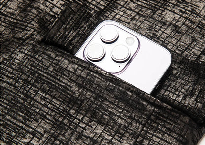 2024 High-end Men's Fashion Handsome Spring and Autumn Leather Printed Men's Suit Business Casual Coat  Men Leather Jacket  Suit