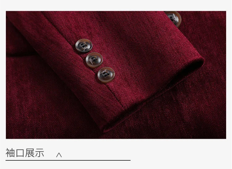 Pleuche Women Suits Office Sets 2024 Autumn New Fashion Notched Double Breasted Blazers Vintage Casual Wide Leg Pants Suits
