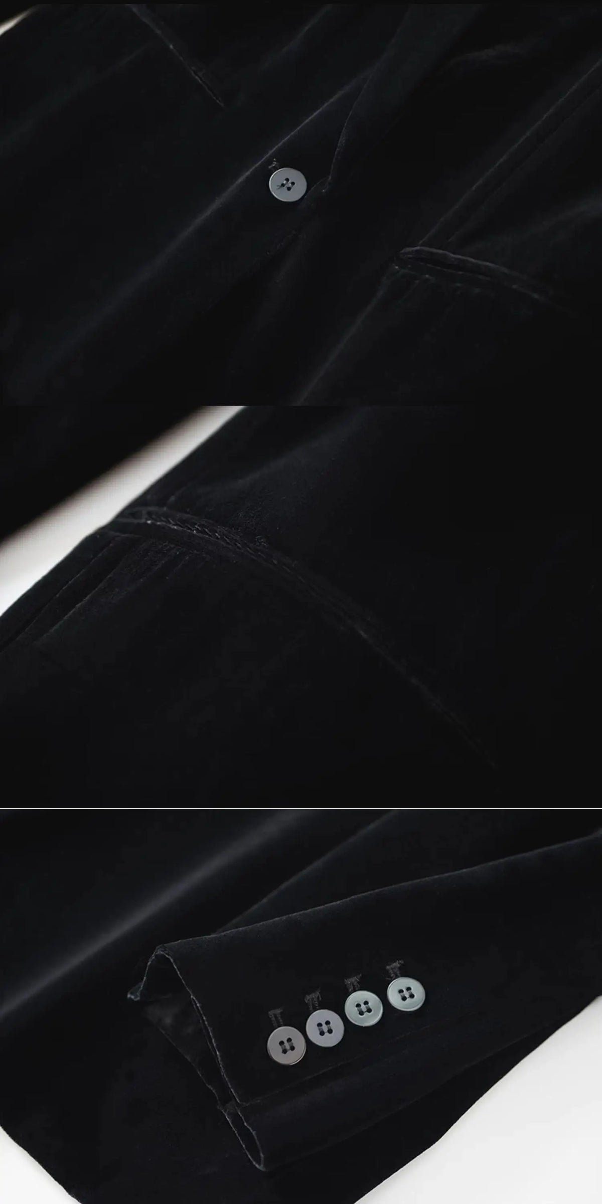 Silk Velvet Long Sleeve Suit Jacket Women's Business Wear Slim Fit Mid-Length Luxury Glossy Black Swan Velvet Outerwear