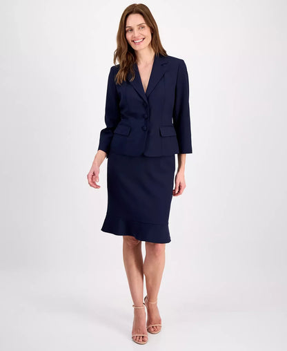 Lavender Purple Women 2 Piece Suit Double Breasted Gold Button Slim Fit Blazer Trousers Customized Prom Outfit Wedding Guest