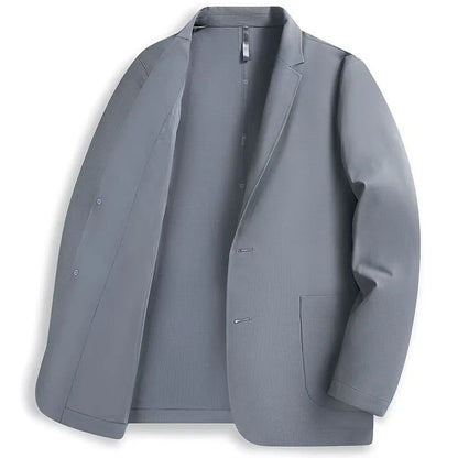 Thin-sleeved Sunscreen Blazer Fashionable for Outdoor Travel, Camping, Wedding, Casual Wear. Korean-style Men's Slim-fit Blazer