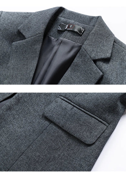 Summer 2026 Fashionable Professional Women's High-Quality Two-Piece Set Pants + blazer Elegant Attractive Business Wear