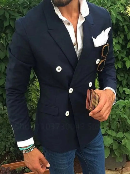 Wedding Men Suits 6XL Blazer Bridegroom Business Groom Wear Tuxedo Jacket Formal Costume Homme Party Prom Double Breasted Coat