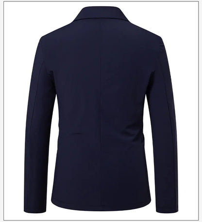 Sun Protection Lightweight Blazer - Fashionable Business Outdoor Travel Wedding Casual Korean Style Men's Lightweight Blazer