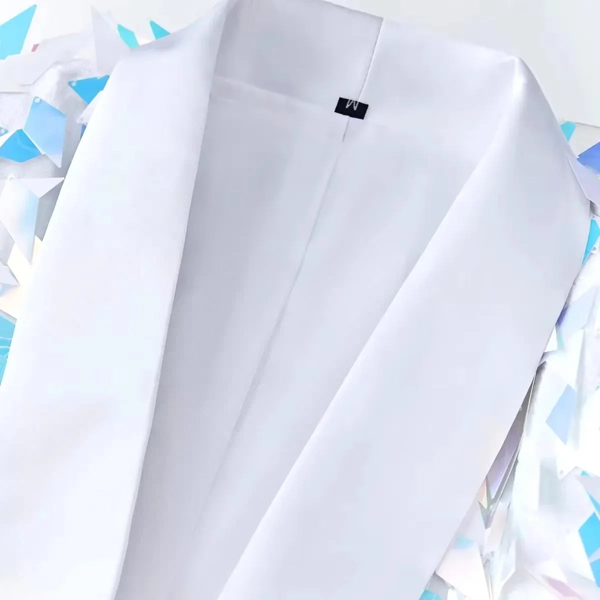 Men's Shiny Sequins Blazer Jacket Creative Party Tuxedo Male Singer Host Stage Performance Groom Wedding Club Blazer Stage Wear