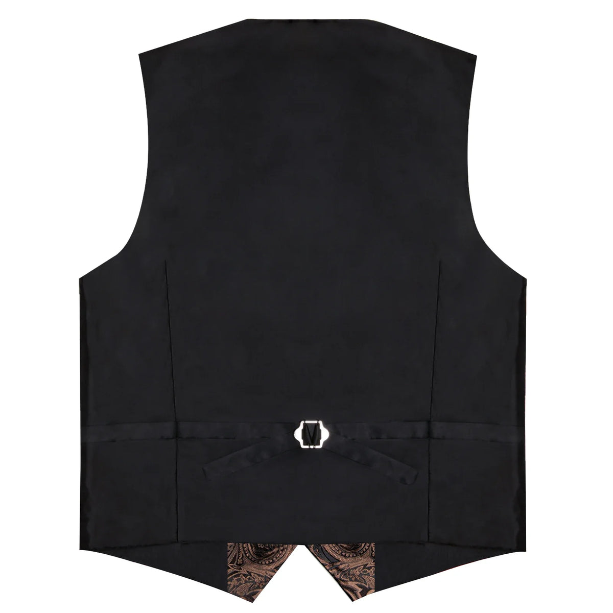 Men's Paisley Suit Vest & Tie Set – Formal Waistcoat with Necktie Pocket Square, Perfect for Weddings and Business Events
