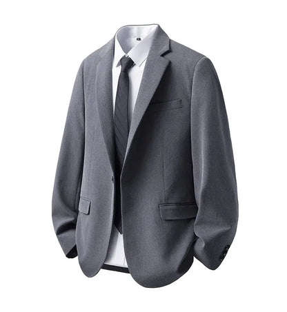 Korean Style Menswear Clothing Blazer Uniform Suits Jackets Coats 2026 Fashion Casual Men Business Social Blazers Hommes De Luxe