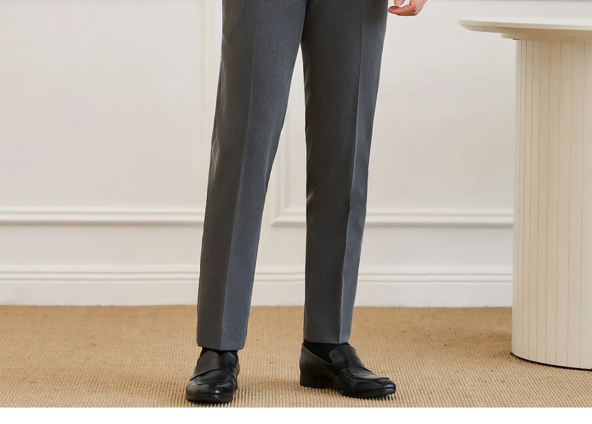 High Quality Elegant Single-Breasted Men Suit Fashion ltalian Style Slim High-end Business Groom Wedding Party Tuxedo 3/2 Pieces