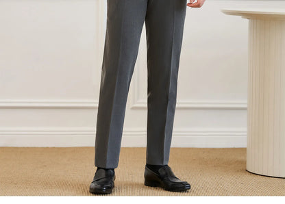 High Quality Elegant Single-Breasted Men Suit Fashion ltalian Style Slim High-end Business Groom Wedding Party Tuxedo 3/2 Pieces