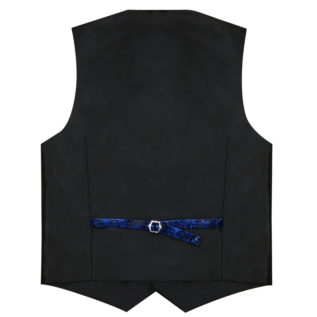 Men's Formal Vest Set with Paisley Pattern, Tie, Pocket Square & Cufflinks for Party & Events