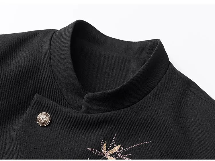 Luxury Man Clothing 2026 Yamamoto Blazer Suits Bamboo Embroidery Designer Mens Chaquetas Hombre Elegantes Chinese Style Uniform