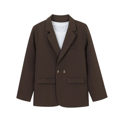 Spring/Summer New Men's Suit Business Casual Simple Men's Suit Jacket Soft and Breathable Anti-Wrinkle Men's Shirt