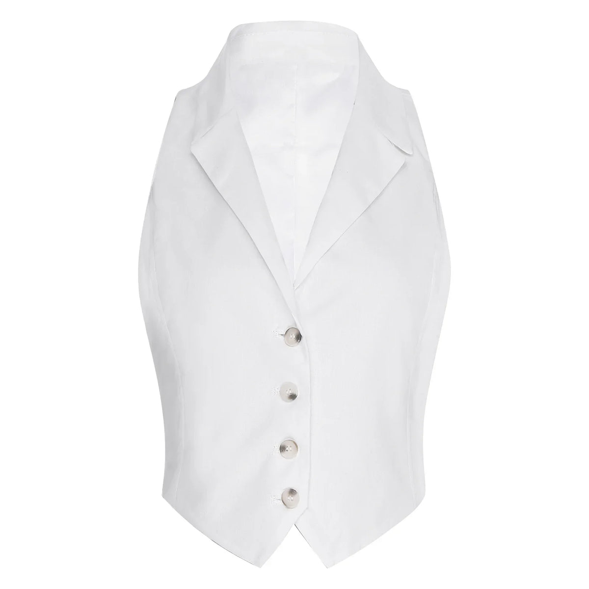 Office Lady Fashion Vest Streetwear Leopard Print Women's Waistcoat Button-down Vests Lapel Tank Top V Neck Vest Workwear Mujer