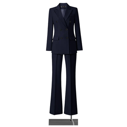 Autumn Elegant Chic Blazer Trousers Suit Women 2026 Long Sleeve Jacket and Pants 2 Piece Matching Set Outfit Plus Size