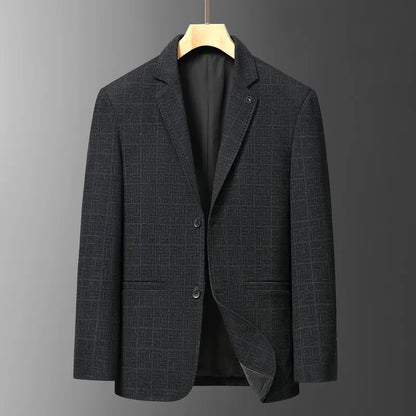 Blazer Outdoor Men's Casual, Fashionable, Sporty, Slimming, Trendy British Style, Versatile Business Gentleman Wedding Blazer