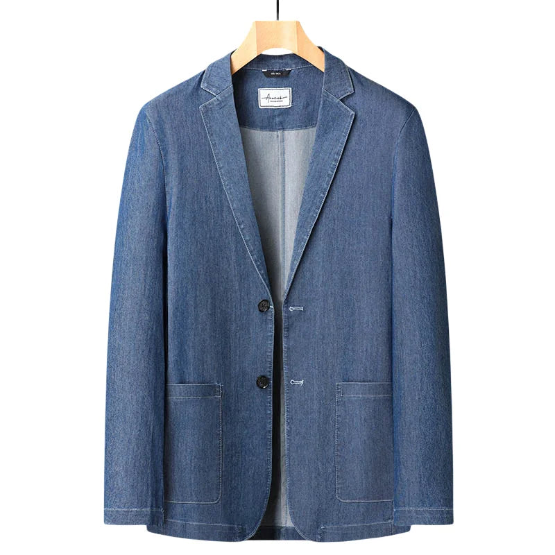 Blazer Men's Fashion Casual Business Slim Fit Party Everything Sports Camping Outdoor Mountaineering Travel Cowboy Blazer