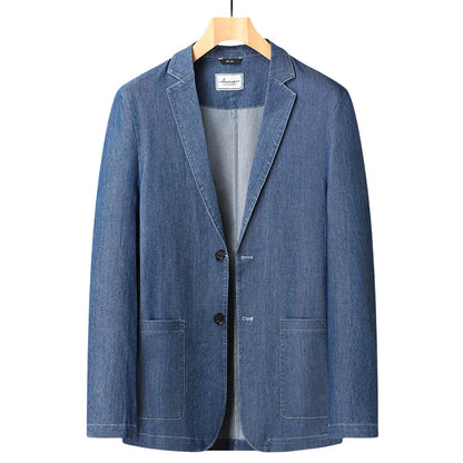 Blazer Men's Fashion Casual Business Slim Fit Party Everything Sports Camping Outdoor Mountaineering Travel Cowboy Blazer